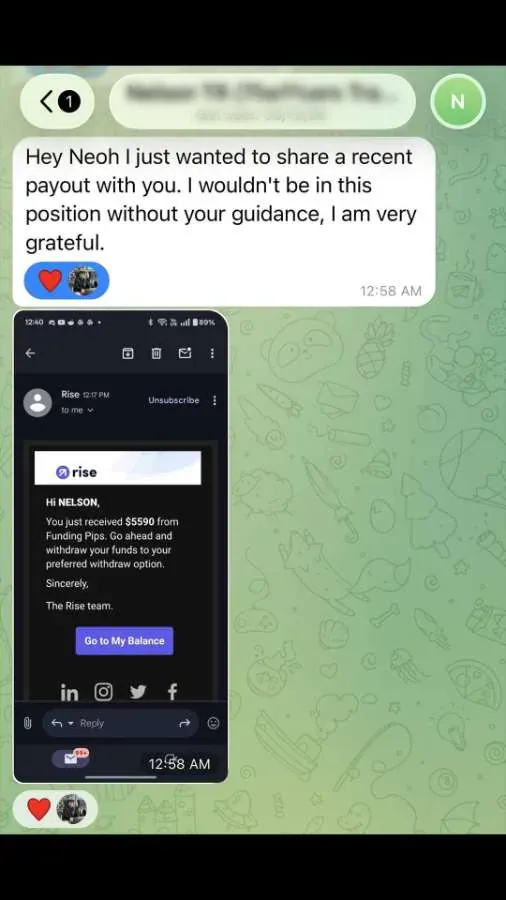 Student message