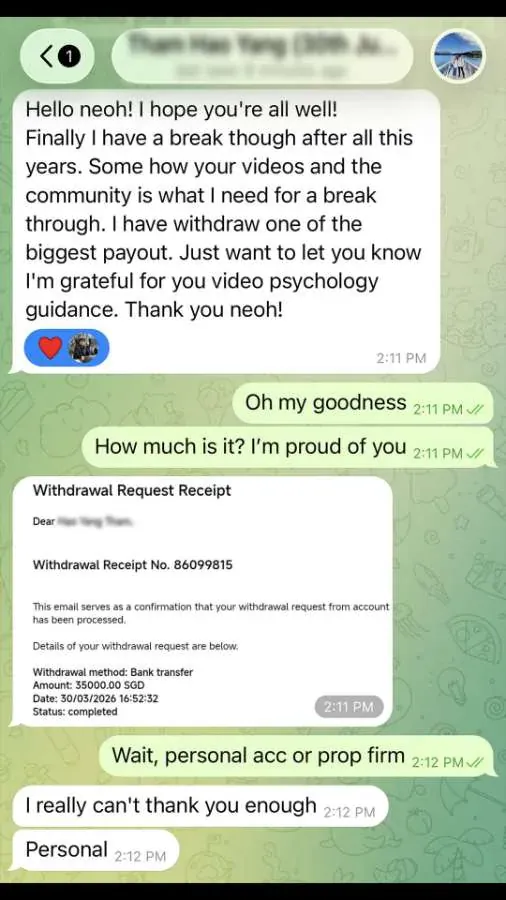 Student message