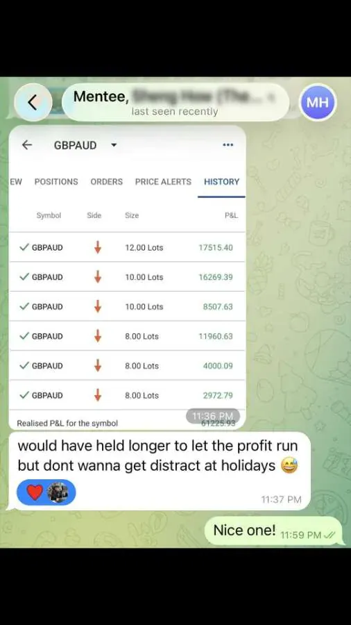Student message