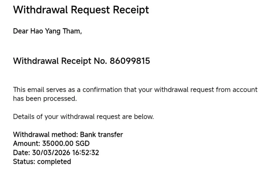 Tham results